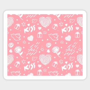 Rose Kiss Sticker